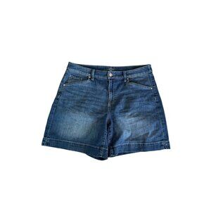 CHICOS Medium Wash Denim Short Size US 12